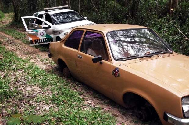 Mais um veículo furtado é encontrado em Nova Veneza 1 Mais um veículo furtado é encontrado em Nova Veneza