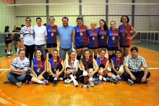 Vôlei de Nova Veneza é campeão da Liga de Santa Catarina