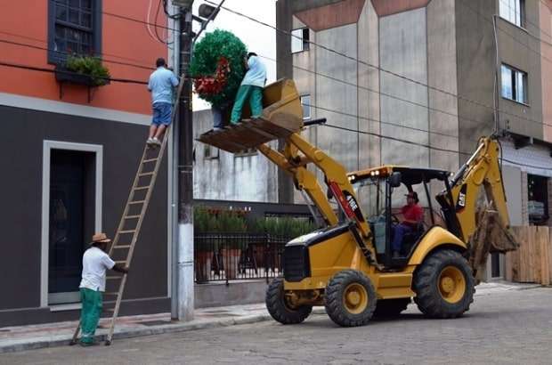 Natal encantado e ecologicamente correto em Nova Veneza