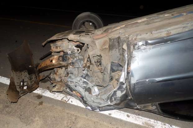 Dois veículos envolvidos em grave acidente na SC-446 em Nova Veneza 3 Dois veículos envolvidos em grave acidente na SC-446 em Nova Veneza