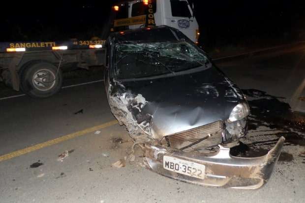 Dois veículos envolvidos em grave acidente na SC-446 em Nova Veneza 7 Dois veículos envolvidos em grave acidente na SC-446 em Nova Veneza