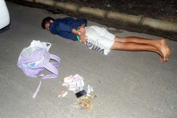 PM captura jovem que furtou em empresa de laticínios no Bairro Bortolotto 3 PM captura jovem que furtou em empresa de laticínios no Bairro Bortolotto