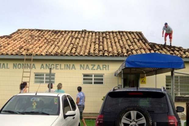 Hora de recuperar o que a chuva destruiu em Nova Veneza 1 Hora de recuperar o que a chuva destruiu em Nova Veneza