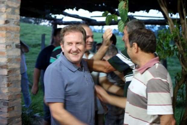 Prefeito recebe deputados Boeira e Comin 2 Prefeito recebe deputados Boeira e Comin