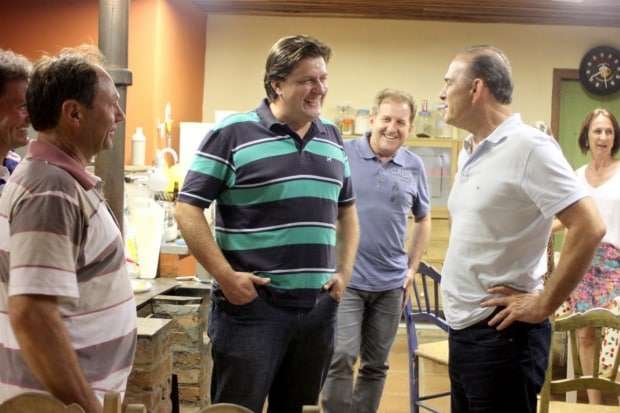 Prefeito recebe deputados Boeira e Comin 1 Prefeito recebe deputados Boeira e Comin