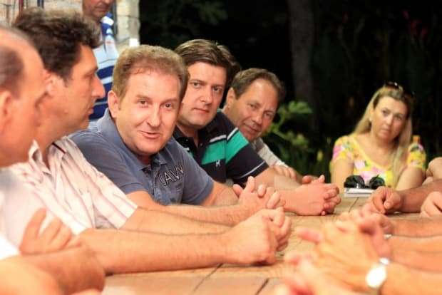 Prefeito recebe deputados Boeira e Comin 11 Prefeito recebe deputados Boeira e Comin