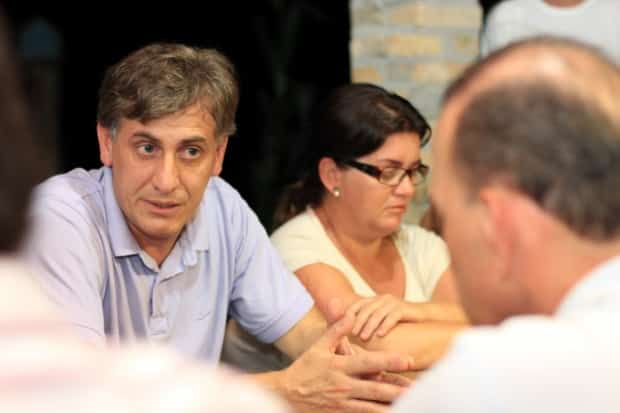 Prefeito recebe deputados Boeira e Comin 14 Prefeito recebe deputados Boeira e Comin