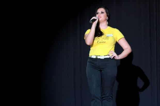 Confira mais fotos da etapa de apresentação das candidatas a corte da Festa da Gastronomia