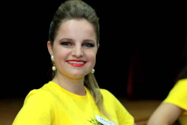 Confira mais fotos da etapa de apresentação das candidatas a corte da Festa da Gastronomia