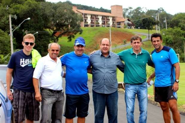 Palmeiras deixa Hotel Bormon em Nova Veneza, para confronto com o Criciúma