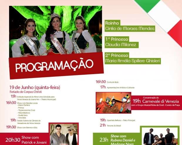 Confira programação completa da Festa da Gastronomia 2014