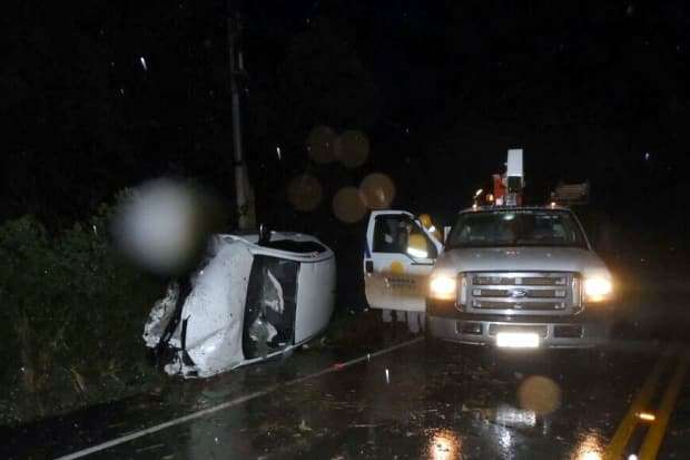 VW Gol capota na SC-443 na comunidade São Bonifácio em Nova Veneza 6 VW Gol capota na SC-443 na comunidade São Bonifácio em Nova Veneza