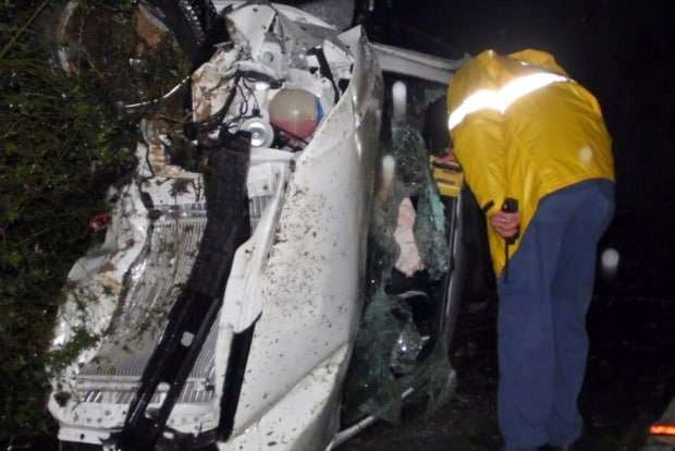 VW Gol capota na SC-443 na comunidade São Bonifácio em Nova Veneza 5 VW Gol capota na SC-443 na comunidade São Bonifácio em Nova Veneza