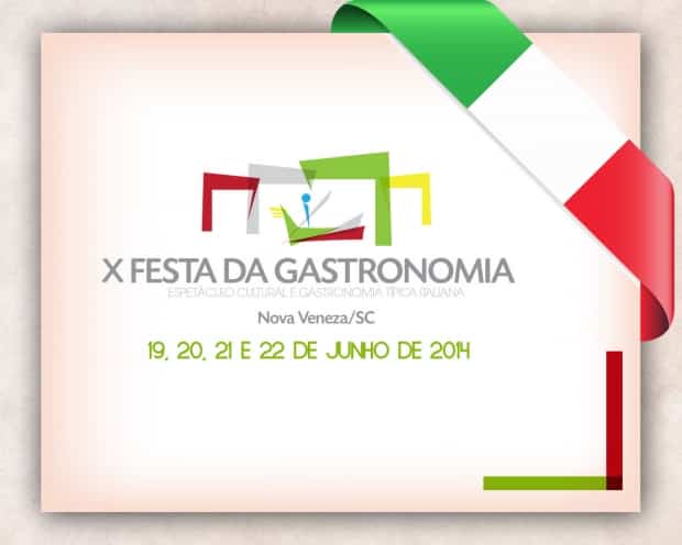 Confira programação completa da Festa da Gastronomia 2014 1 Confira programação completa da Festa da Gastronomia 2014