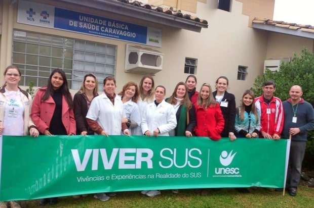 Equipe da Unesc avalia saúde de Nova Veneza como melhor da região 1 Equipe da Unesc avalia saúde de Nova Veneza como melhor da região