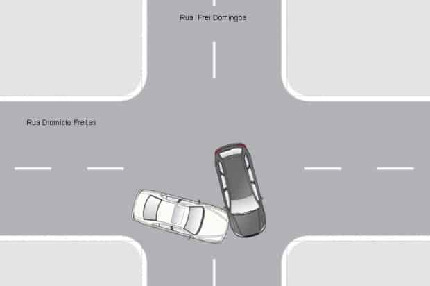 Ao não respeitar preferencial motorista provoca acidente no Caravaggio