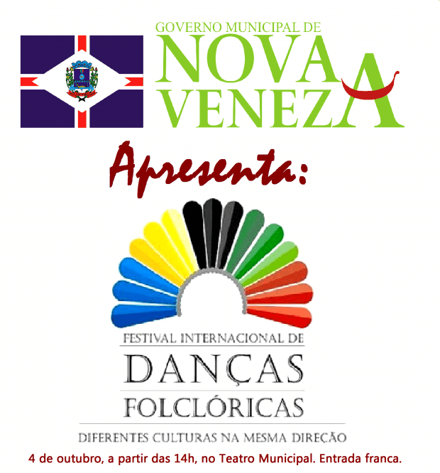 Nova Veneza promove Festival Internacional de Danças Folclóricas