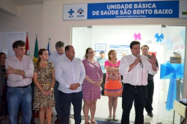São Bento Baixo recebe nova Unidade de Saúde 3 São Bento Baixo recebe nova Unidade de Saúde