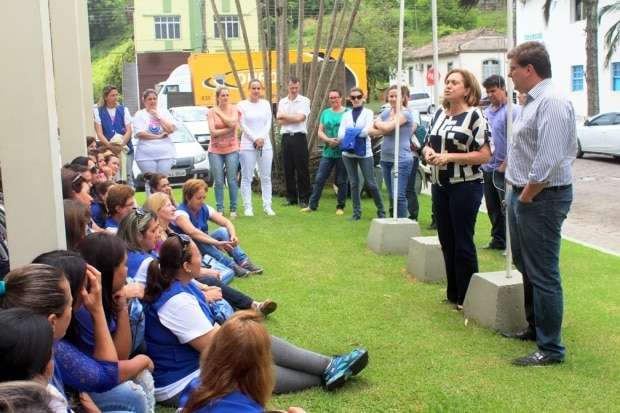 Agentes de saúde de Nova Veneza recebem bicicletas e tablets 3 Agentes de saúde de Nova Veneza recebem bicicletas e tablets