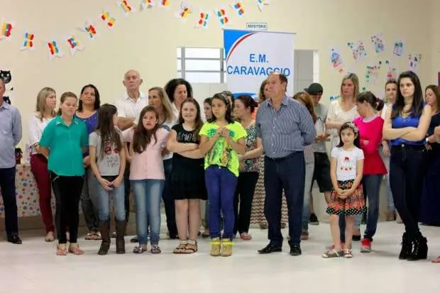 Prefeitura amplia Escola Municipal de Caravaggio