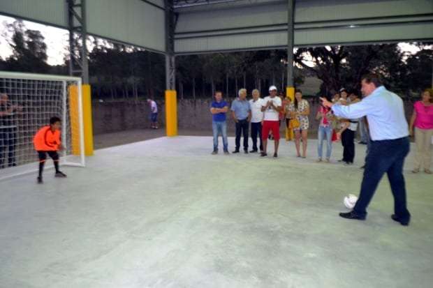 Caravaggio ganha quadra coberta 3 Caravaggio ganha quadra coberta