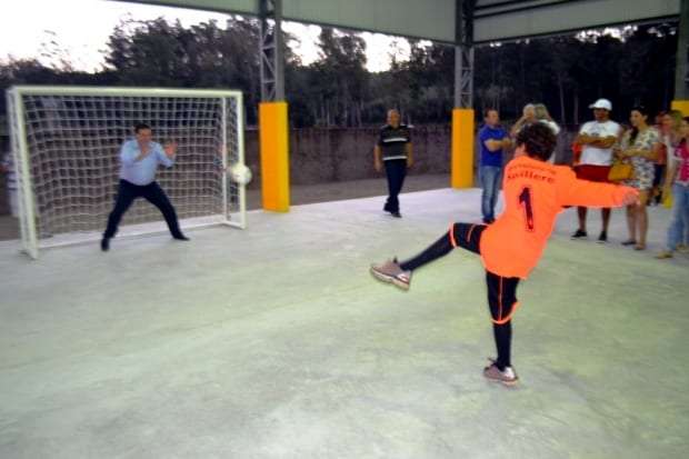 Caravaggio ganha quadra coberta 4 Caravaggio ganha quadra coberta