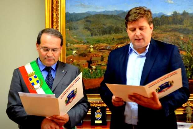 Nova Veneza sela Pacto de Amizade para transferência de tecnologia italiana