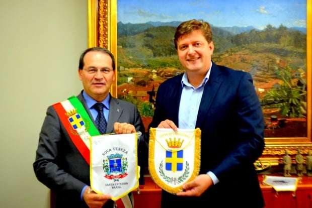 Nova Veneza sela Pacto de Amizade para transferência de tecnologia italiana 1 Nova Veneza sela Pacto de Amizade para transferência de tecnologia italiana