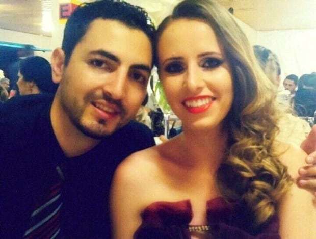 Lucas Olivério e Pauline Texeira Aléssio, um belo casal.