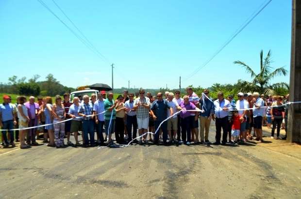 Nova Veneza comemora fim de ano com 14 obras entregues 8 Rodovia NVA-163, estrada do Picadão