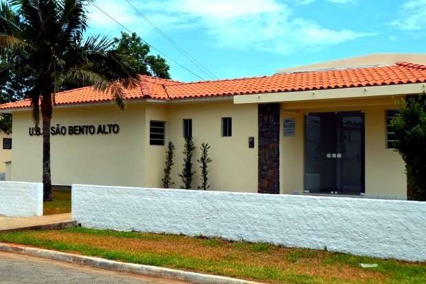 Nova Veneza comemora fim de ano com 14 obras entregues 3 Unidade Básica de Saúde São Bento Alto