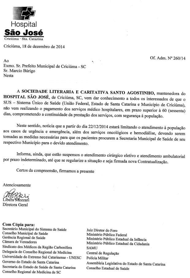 HSJosé comunica a paralisação dos serviços eletivos 1 HSJosé comunica a paralisação dos serviços eletivos