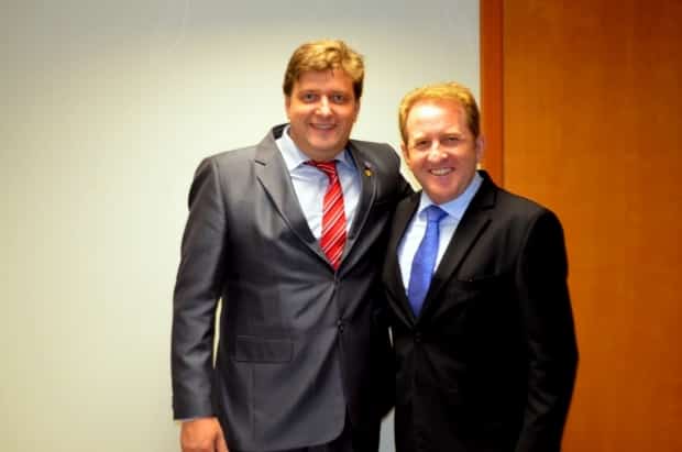 Prefeito Evandro Gava participa da eleição e posse na Alesc.
