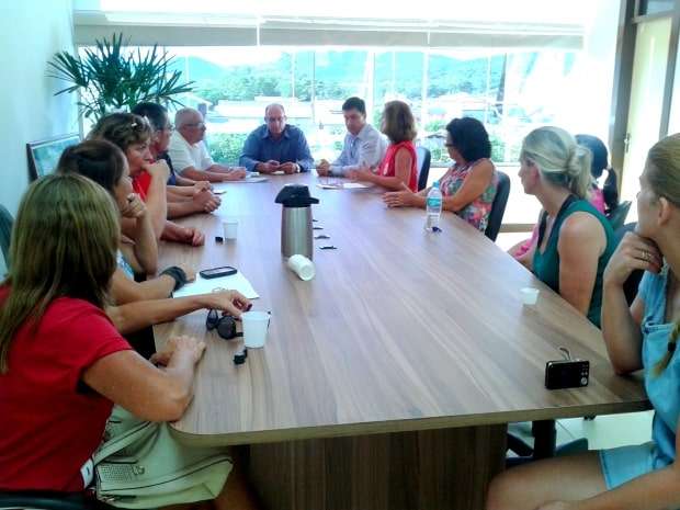 Professores protestam em Treviso