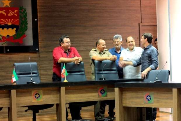 Biro-Biro vai a Capital em busca de mais equipamentos para a Polícia Militar de Nova Veneza 1 Biro-Biro vai a Capital em busca de mais equipamentos para a Polícia Militar de Nova Veneza