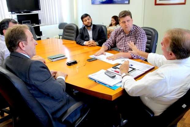 Evandro Gava vai a capital em busca de recursos 1 Evandro Gava vai a capital em busca de recursos