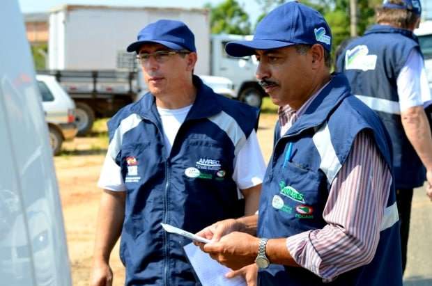 Programa “Com Nota Fiscal Vai Legal”, realiza blitz na região da AMREC