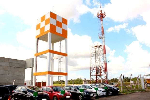 Aeroporto Diomício Freitas recebe obra de prevenção de incêndios