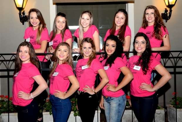 Conheça as candidatas a corte da XI Festa da Gastronomia