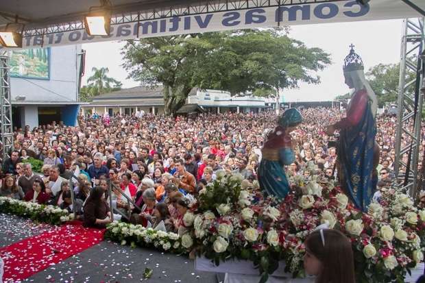Santuário Nossa Senhora de Caravaggio abre novena em preparação à 64ª Romaria