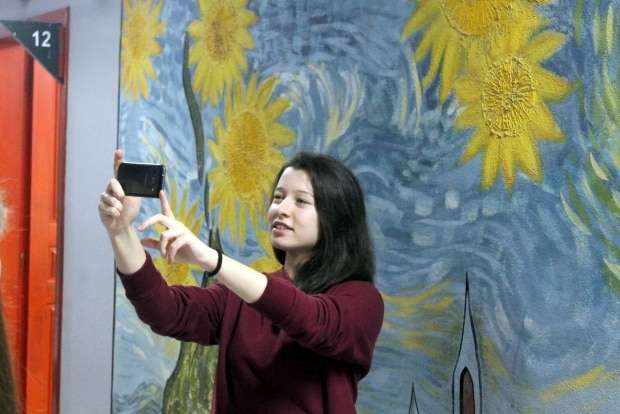 Oficina sobre Videoselfies é realizada com estudantes de Nova Veneza