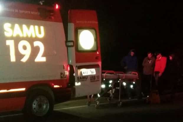 Motociclista se fere ao atropelar capivara em Nova Veneza