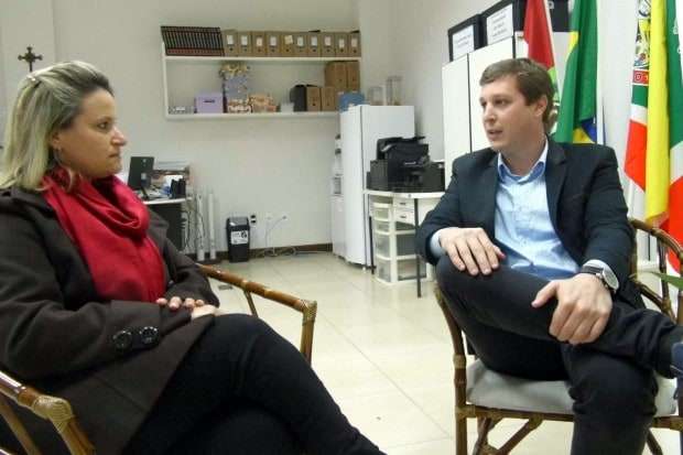 Vereador Aroldo participa de reuniões em busca de benefícios para Nova Veneza