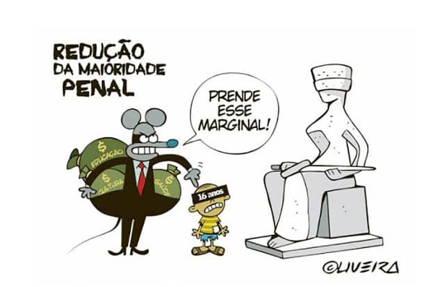 A maioridade penal aos 50 anos de idade