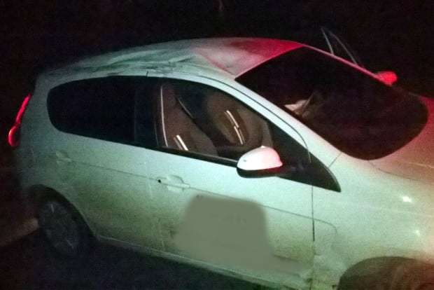 Mais um capotamento é registrado na SC-446 em Nova Veneza