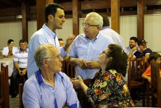 João Amin visita Nova Veneza
