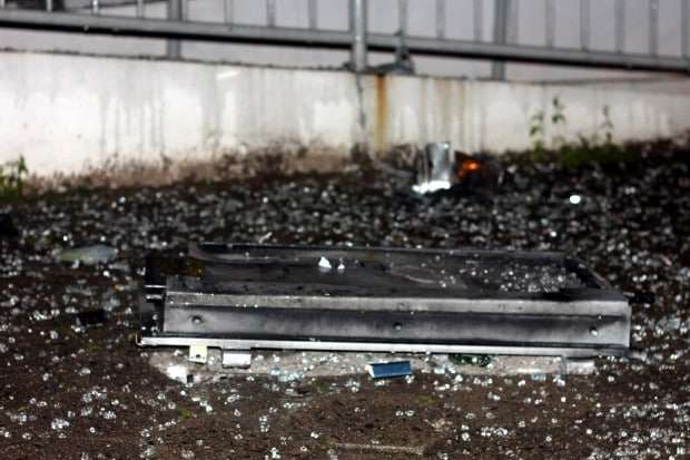 Caixa eletrônico de agência bancária do Caravaggio é explodido novamente