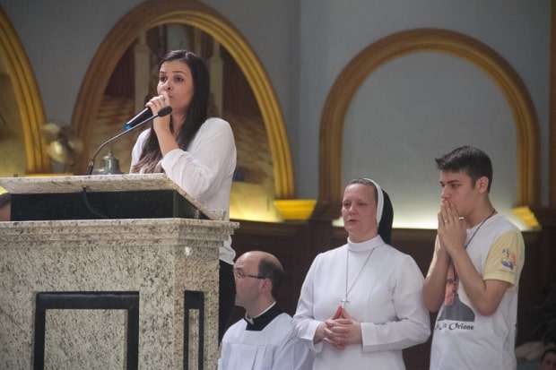 Caminhada Vocacional reúne multidão de fiéis da Diocese de Criciúma 23 Caminhada Vocacional reúne multidão de fiéis da Diocese de Criciúma