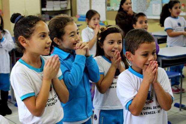 Aulas de italiano promovem a cultura nas escolas 1 Aulas de italiano promovem a cultura nas escolas