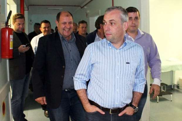 Kleinubing visita Hospital São Marcos